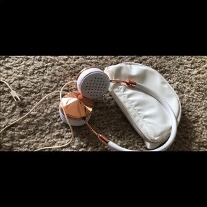 Target rose gold headphones